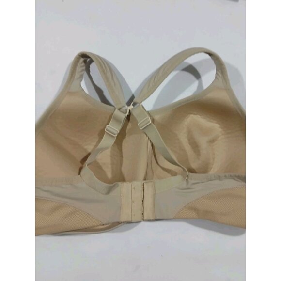 Panache 7341 Boundless Non Wired Sports Bra Size 38D Tan High Impact Racerback - Picture 7 of 8